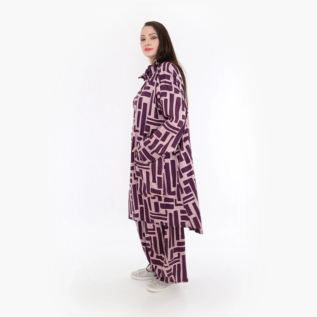 AKH 2276 Coat, Berry-Pink