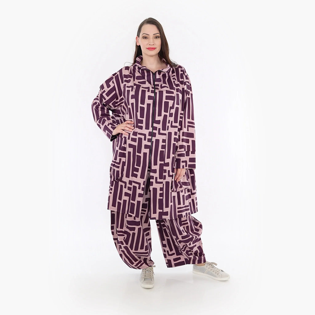 AKH 2276 Coat, Berry-Pink