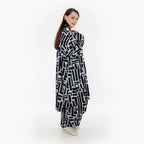 Manteau AKH 2276, bleu marine-bleu clair