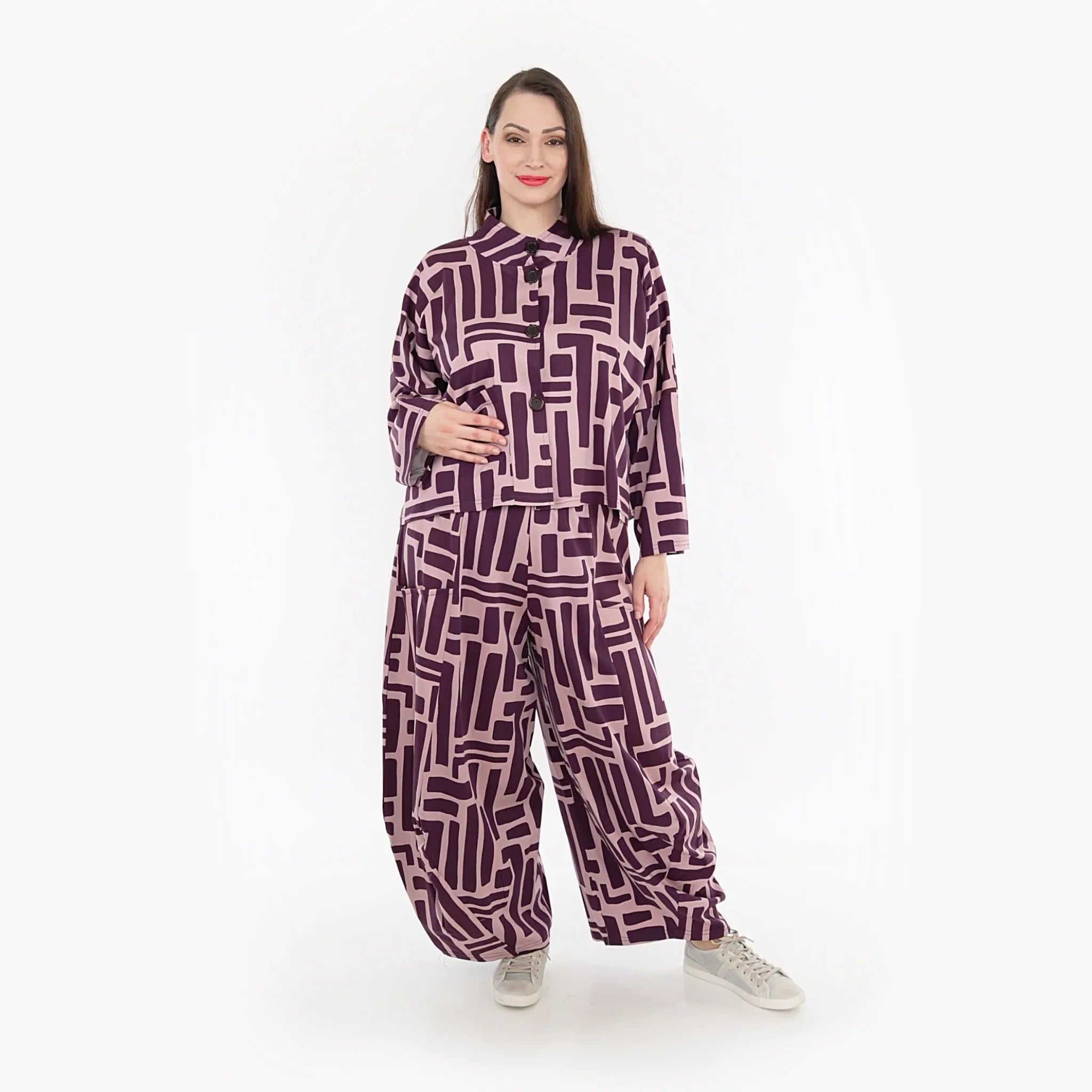AKH Fashion Jacke 6929 Rosella, Beere/Rosa