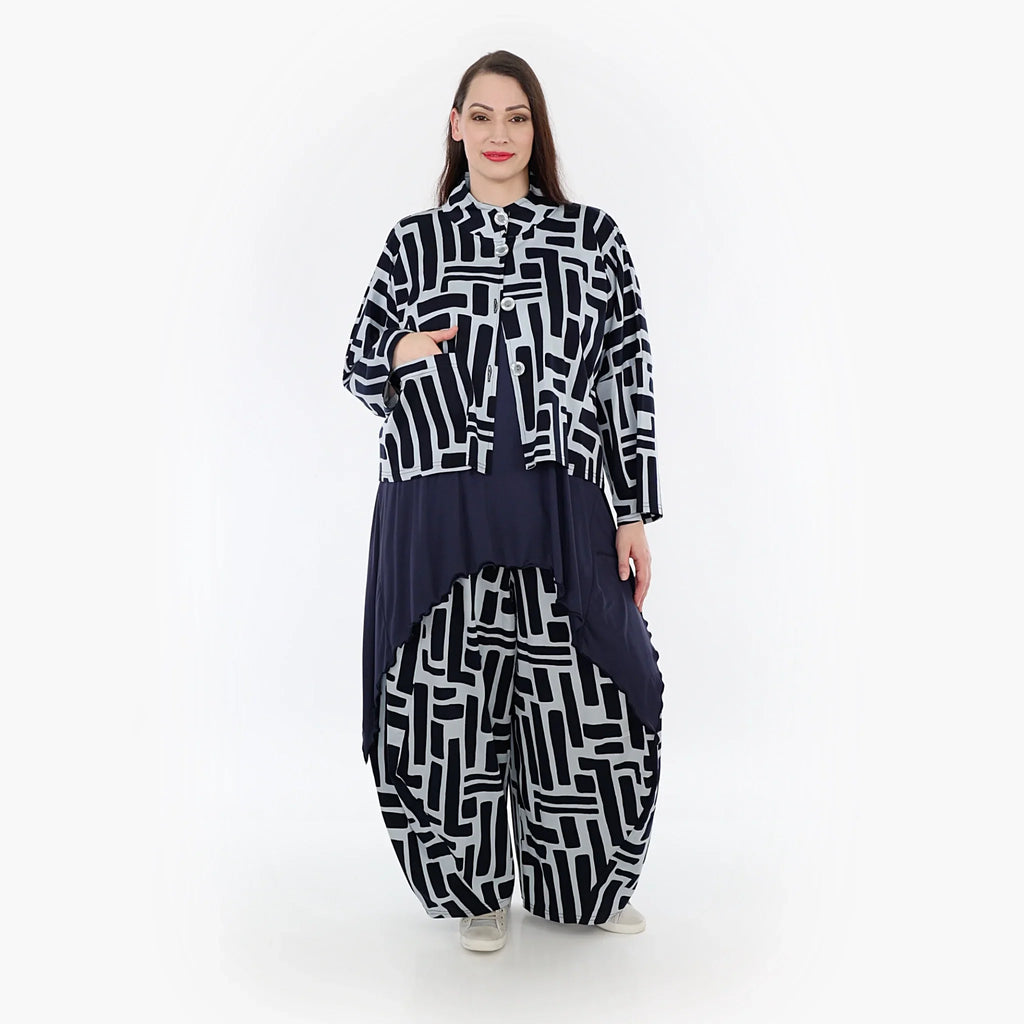 AKH Fashion Jacke 6929 Rosella, Marine/Hellblau