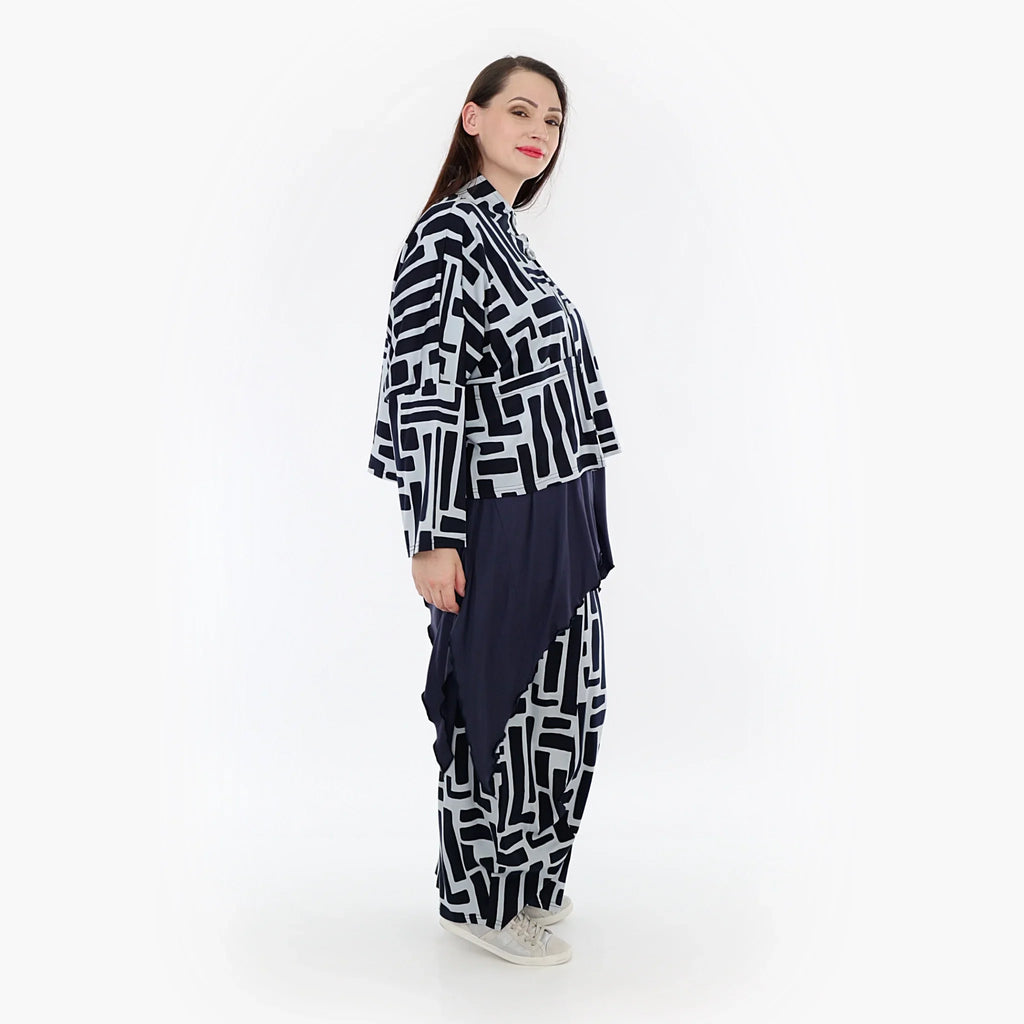 AKH Fashion Jacke 6929 Rosella, Marine/Hellblau