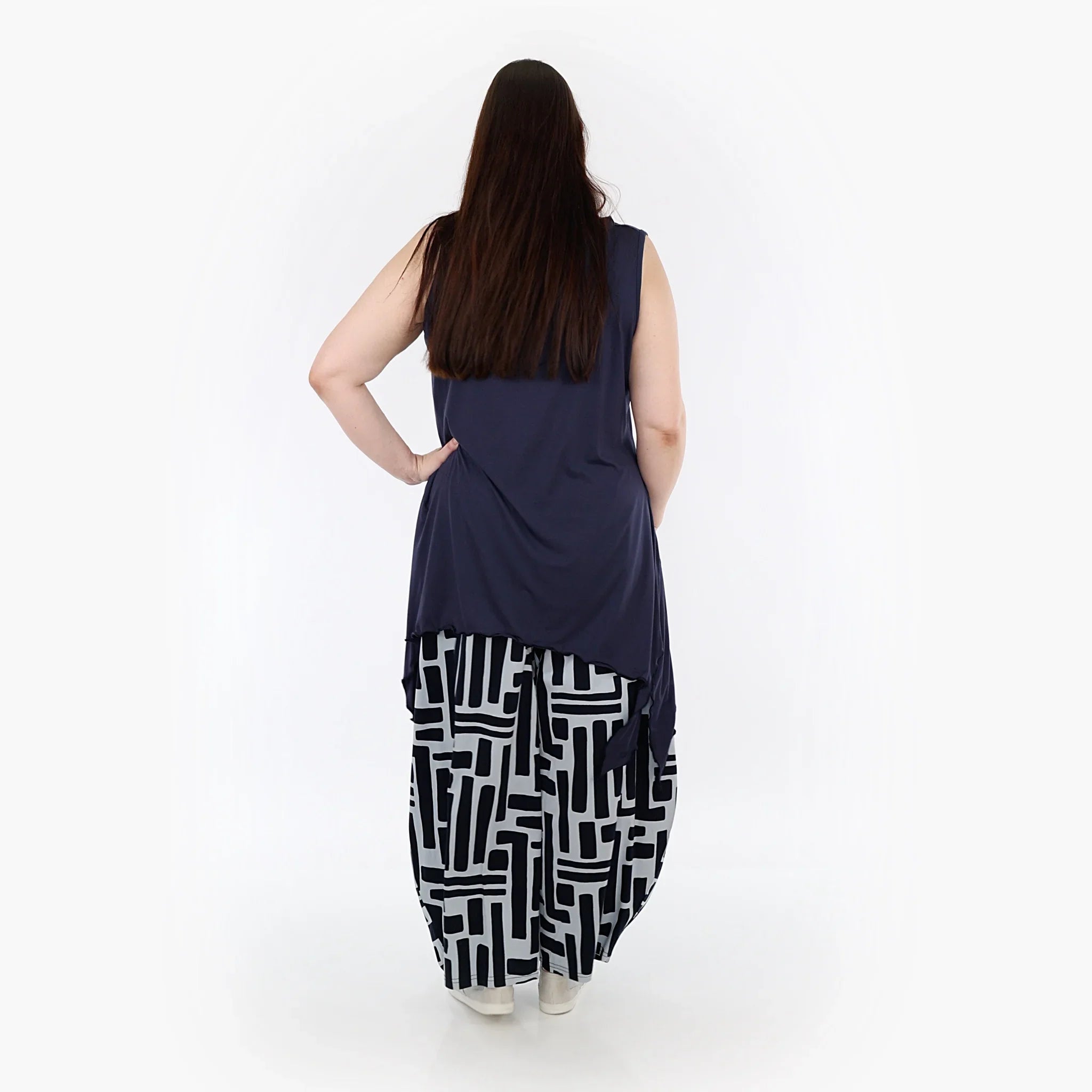 AKH 8069 Trousers, Navy-Light Blue