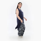AKH 8069 Trousers, Navy-Light Blue