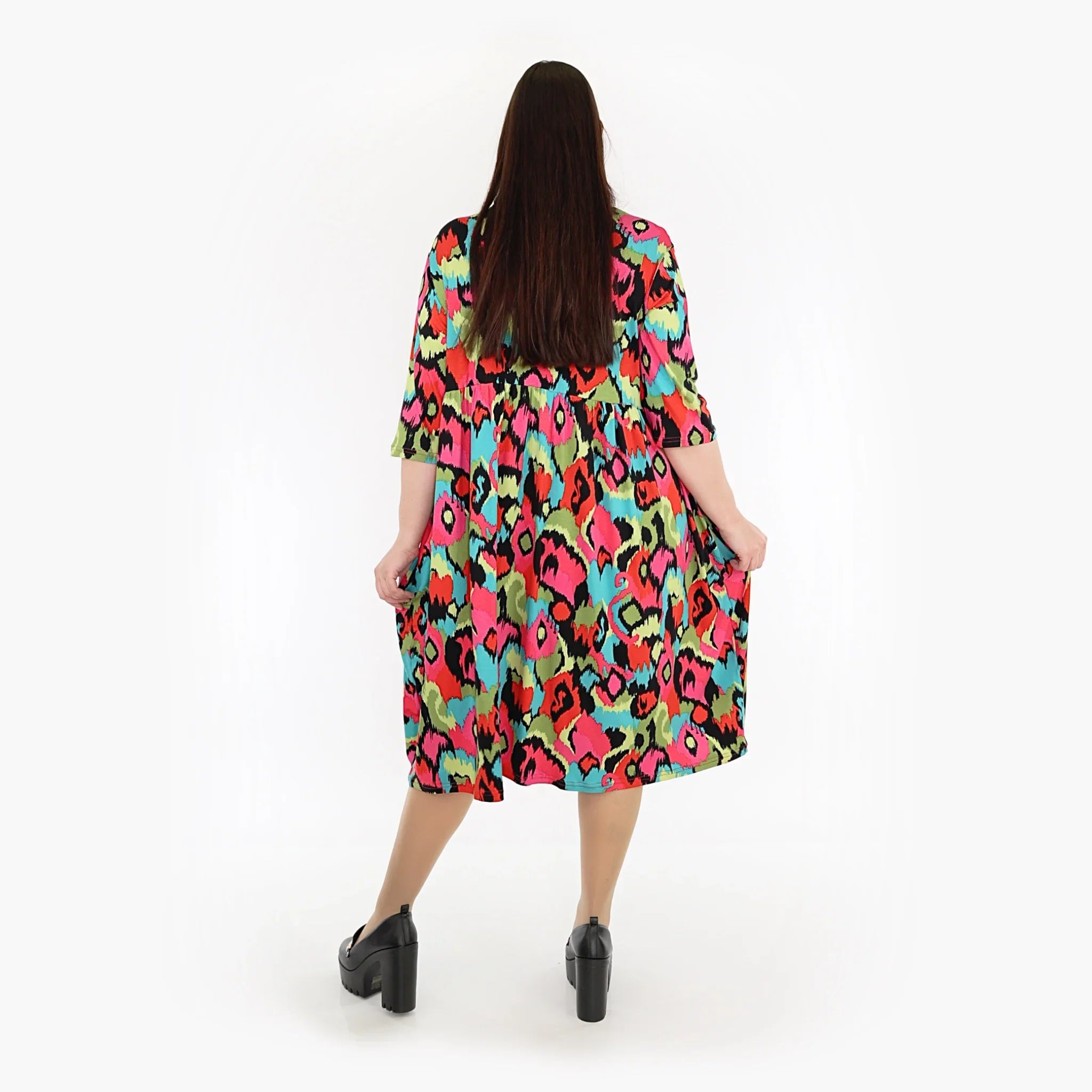 AKH Fashion Kleid 6698 Dina, Multicolour