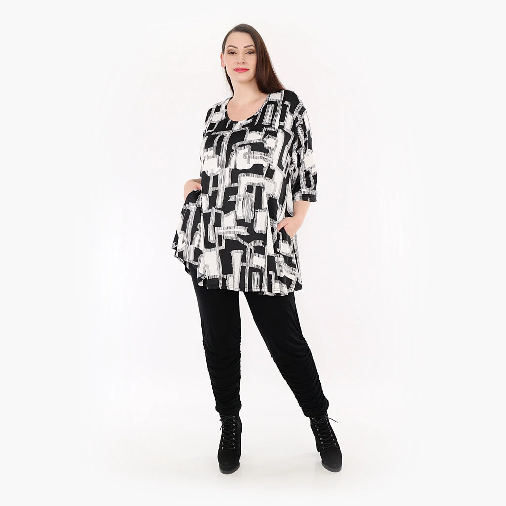 AKH 1892 Shirt, Schwarz-Weiß