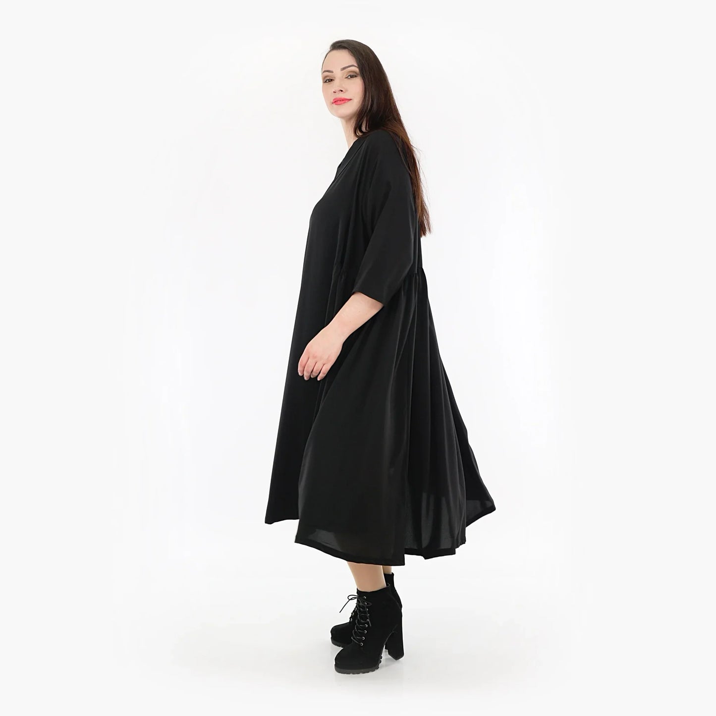 AKH 6958 Kleid, Schwarz