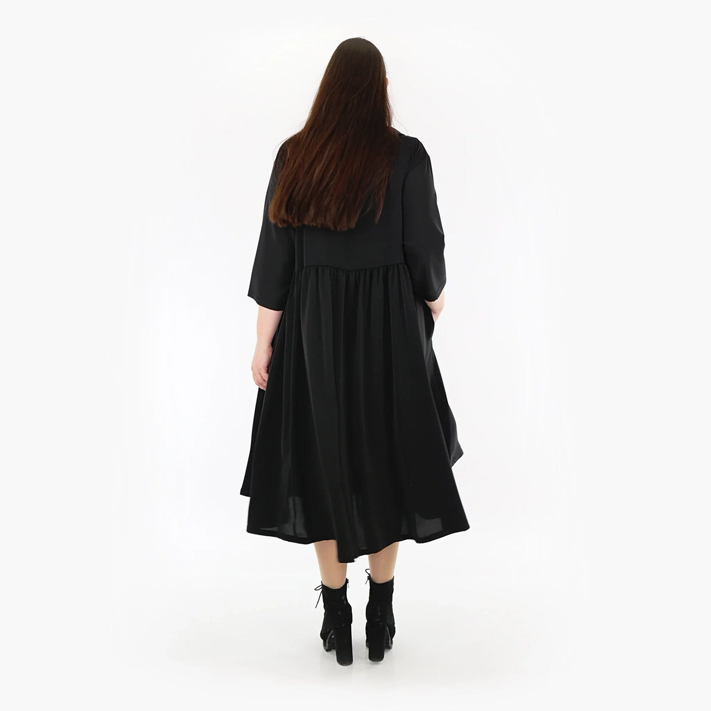 AKH 6958 Kleid, Schwarz