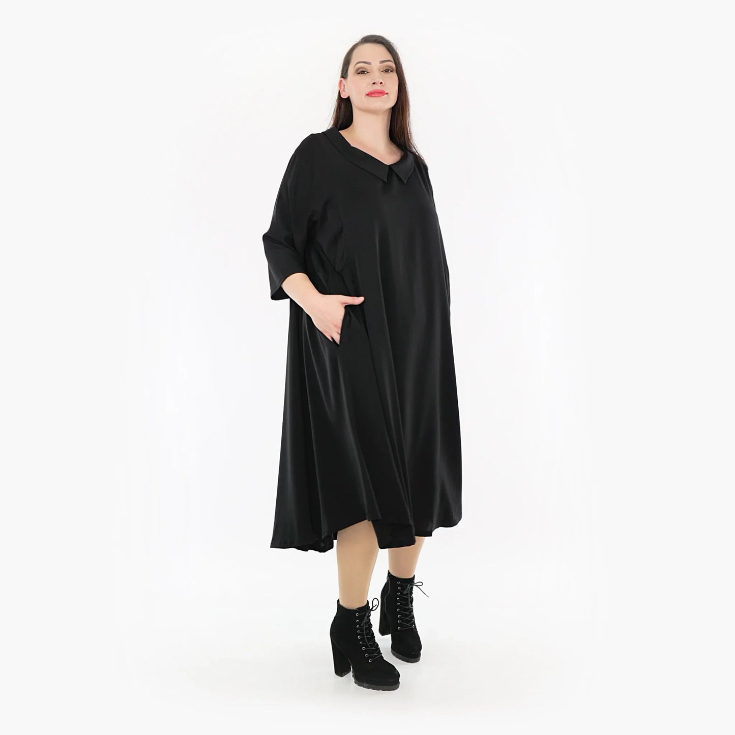 AKH 6958 Kleid, Schwarz