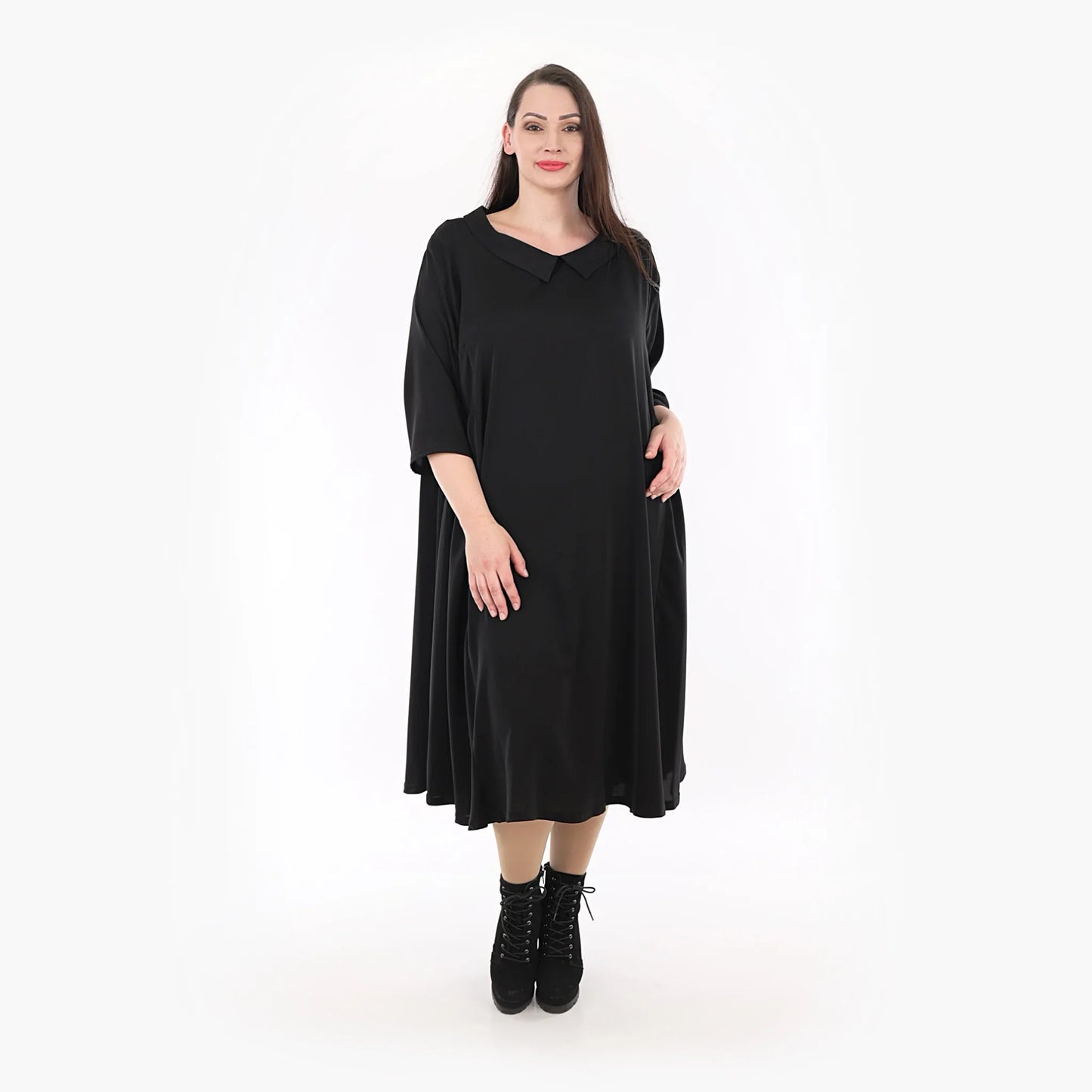 AKH 6958 Kleid, Schwarz