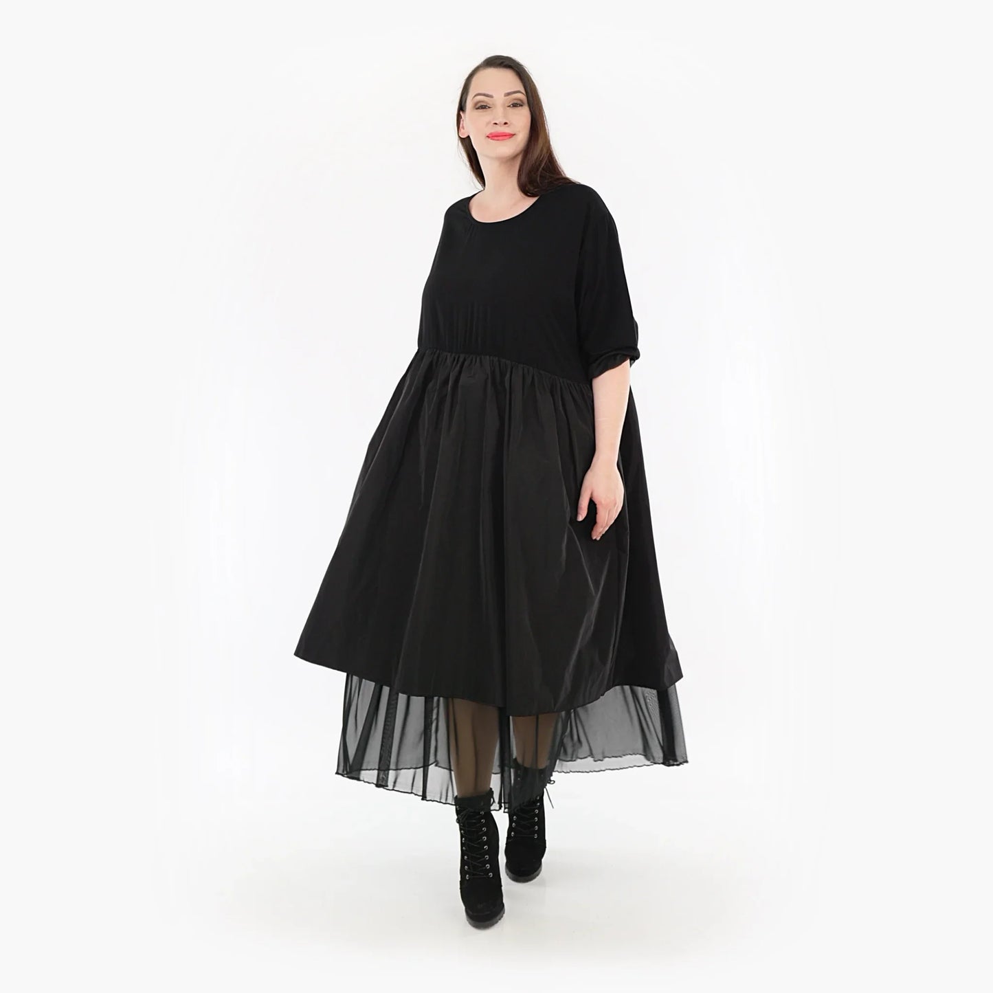 AKH 6967 Kleid, Schwarz