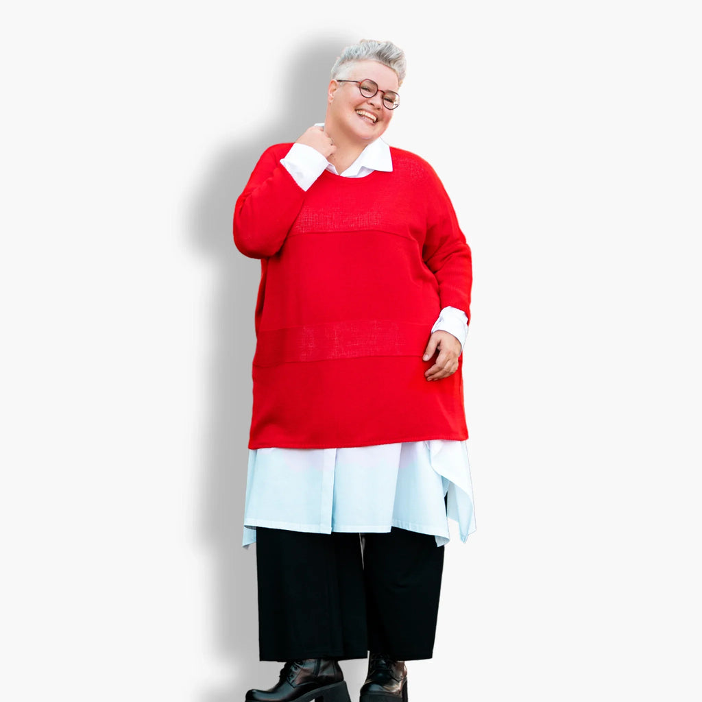 AKH 2417 Big Shirt, Red