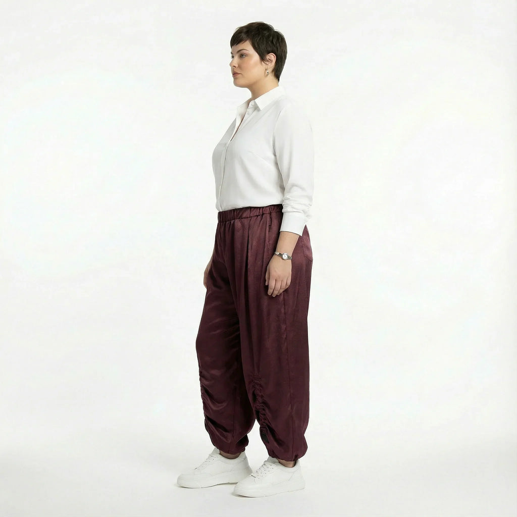 AKH Premium 7181 Pantalon, Rouge bordeaux