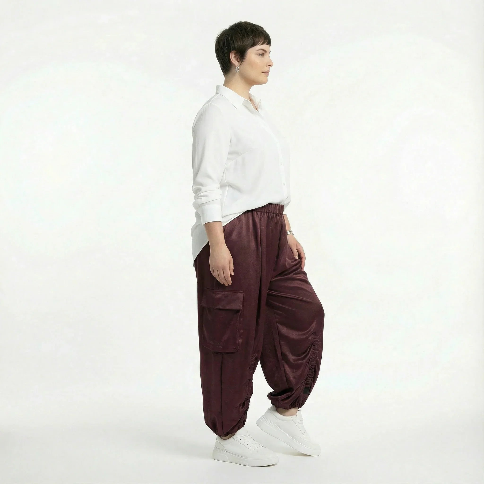 AKH Premium 7181 Trousers, Burgundy