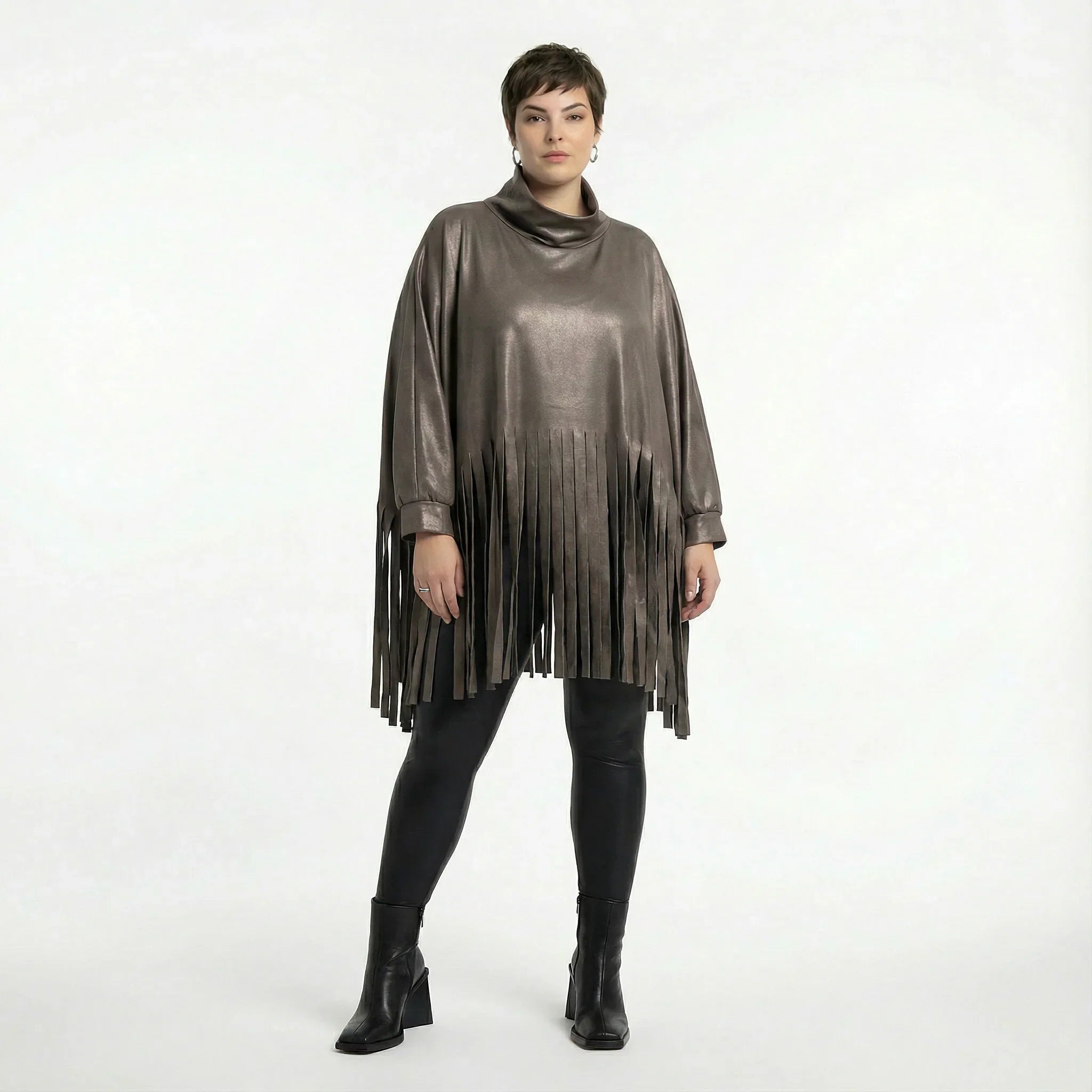 AKH Premium 7182 Big Shirt, Brown