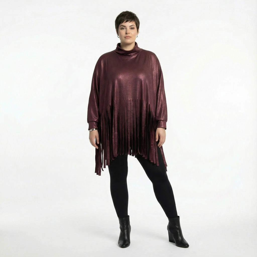 AKH Premium 7182 Grande chemise, Rouge bordeaux