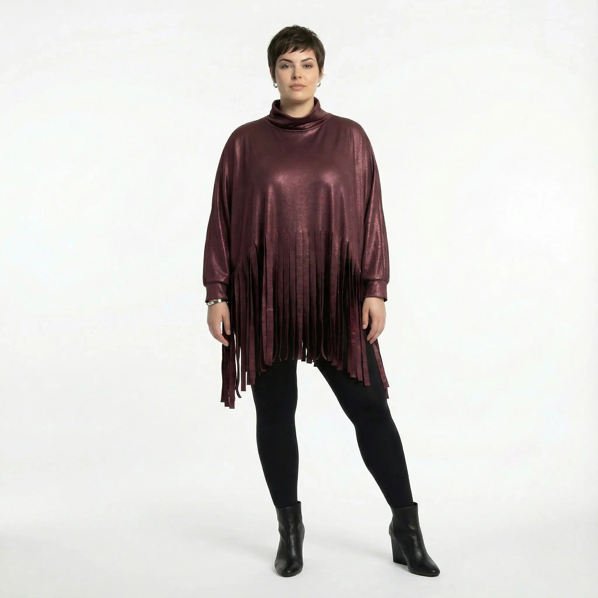 AKH Premium 7182 Big Shirt, Burgundy