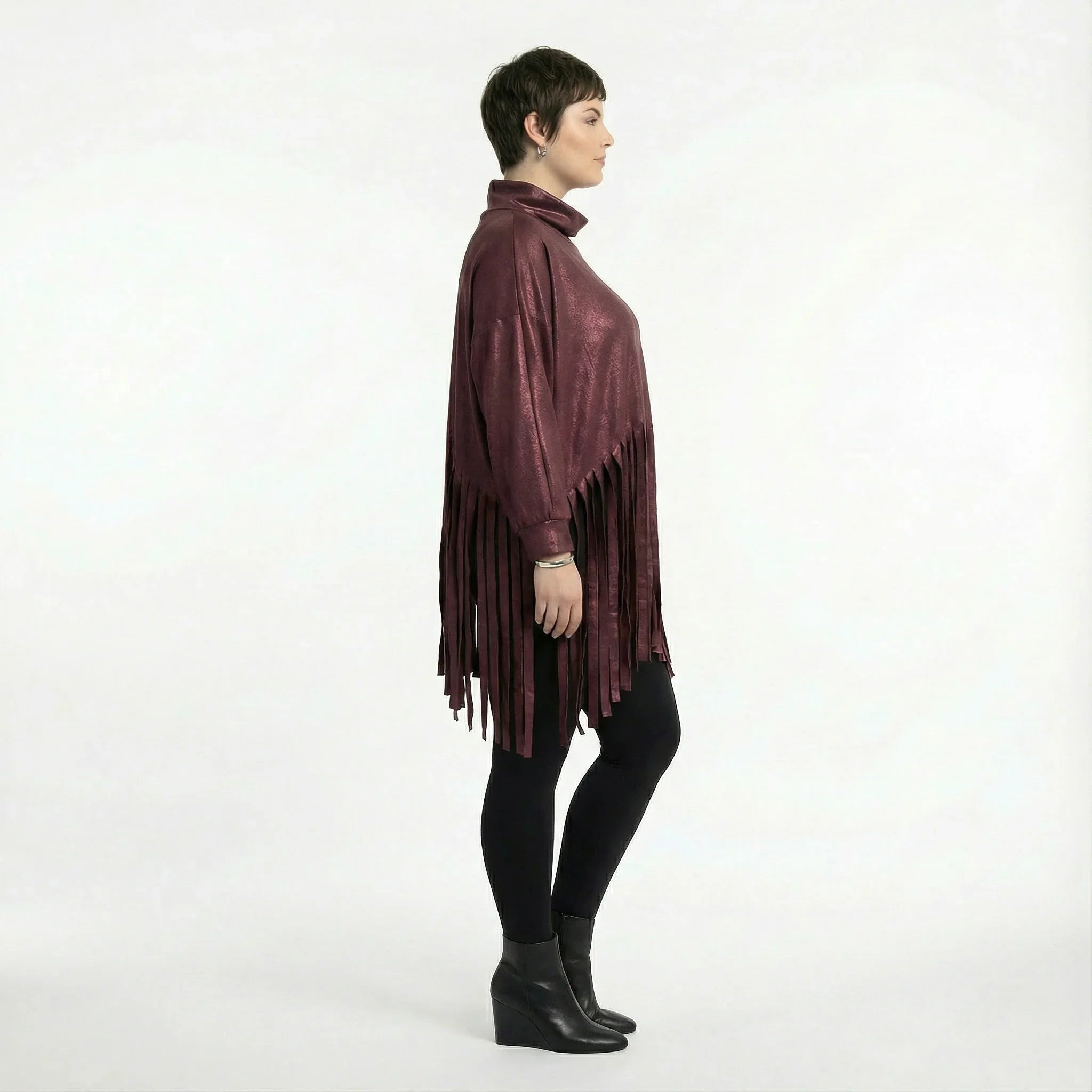 AKH Premium 7182 Big Shirt, Burgundy