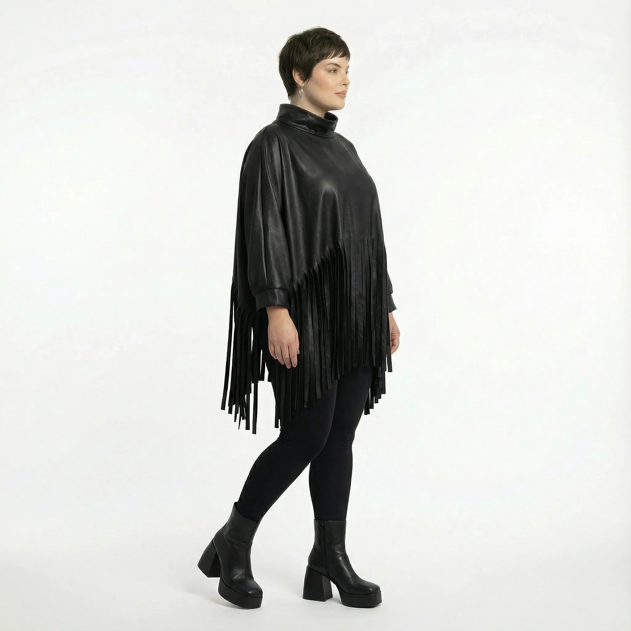 AKH Premium 7182 Big Shirt, Black