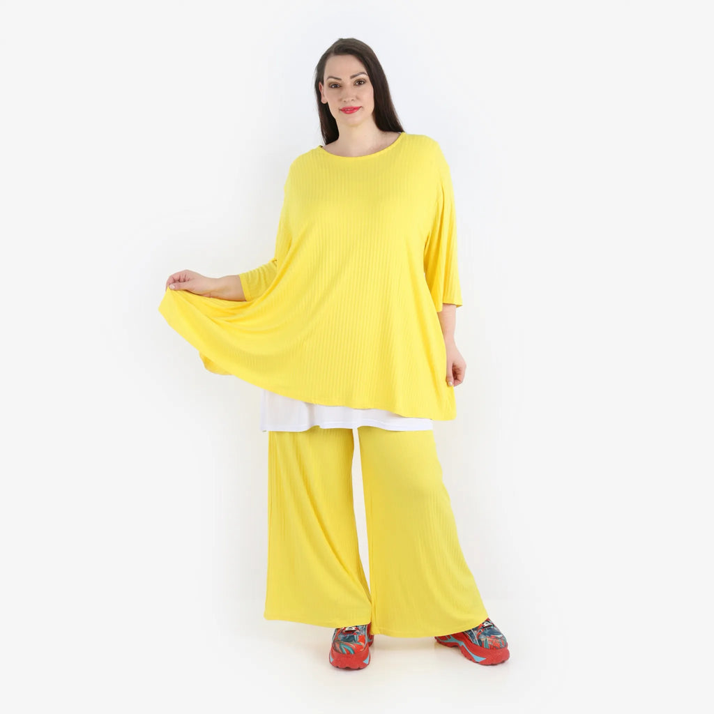 Papita 6936 Big Shirt, Lemon Yellow