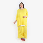 Papita 6936 Big Shirt, Lemon Yellow
