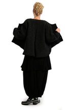 Winter jacket in a rounded shape made of warm wool blend quality, Karina in anthracite