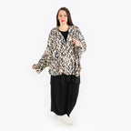 AKH 140 Jacket, Beige-Black-Cognac