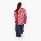 AKH 140 jacket, orange-violet-blue