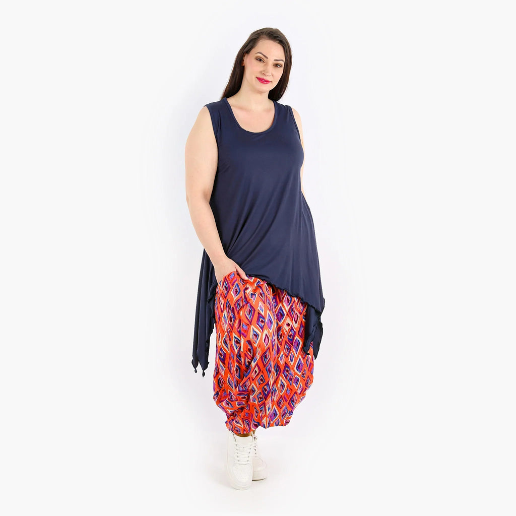 AKH 8069 Trousers, Orange-Violet-Blue