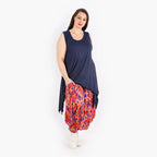 AKH 8069 Trousers, Orange-Violet-Blue