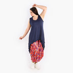 AKH 8069 Trousers, Orange-Violet-Blue