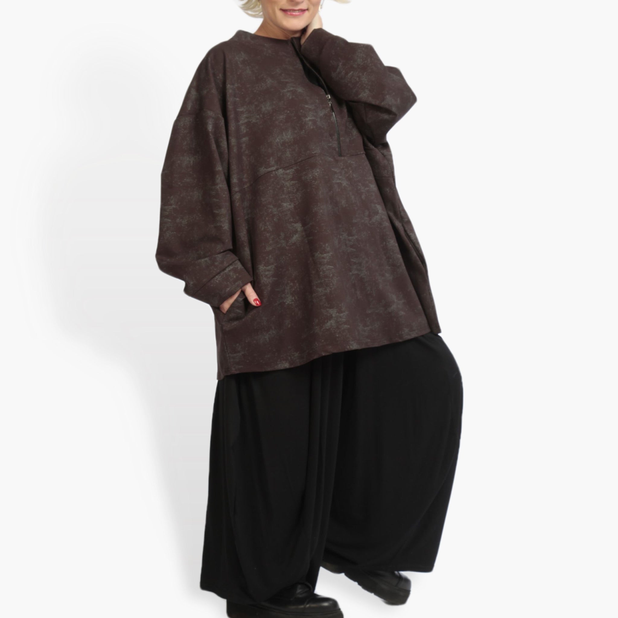 AKH Fashion Shirt 6821 Lilo, Dunkelbraun
