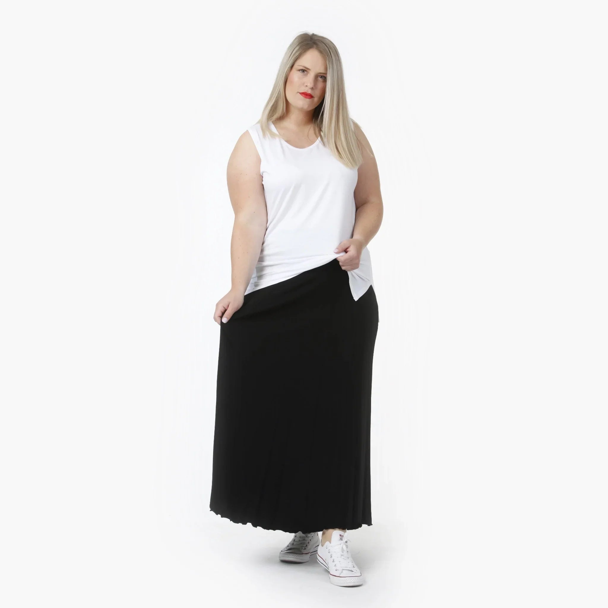 AKH 226 Top, White