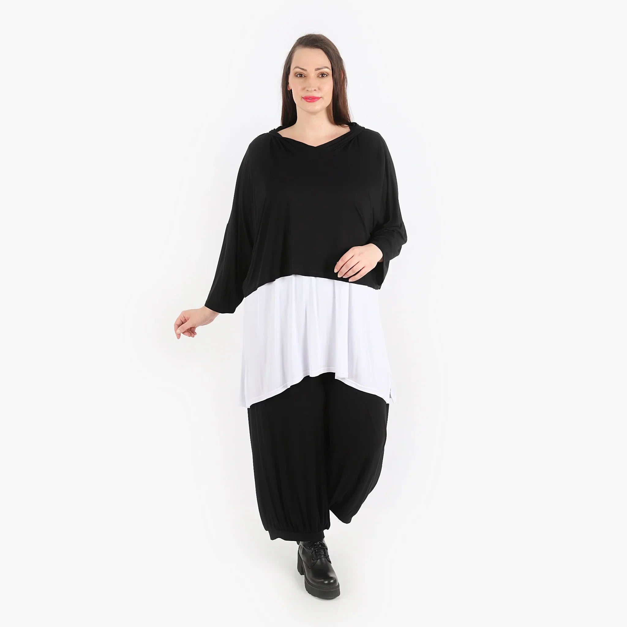 AKH 1039 Big Shirt, Black
