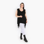AKH Fashion Top 4130 Viskose, Schwarz