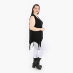 AKH Fashion Top 4130 Viskose, Schwarz