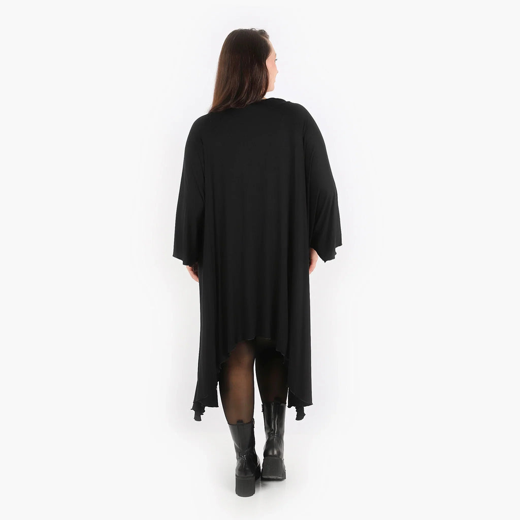 AKH Fashion Shirt 6514 Viskose, Schwarz