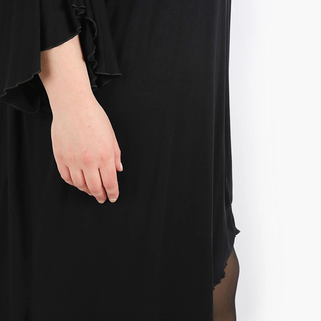 AKH Fashion Shirt 6514 Viskose, Schwarz