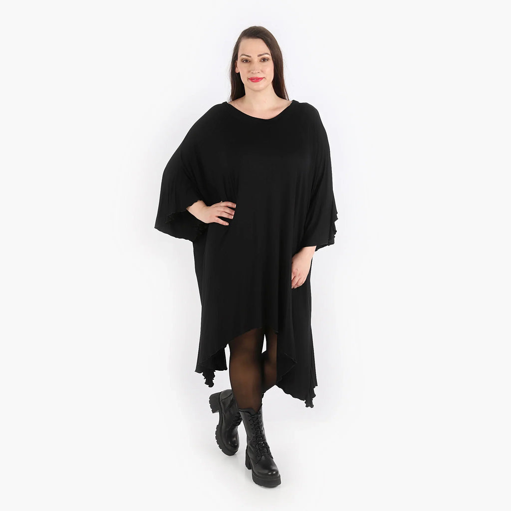 AKH Fashion Shirt 6514 Viskose, Schwarz