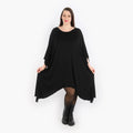 AKH Fashion Shirt 6514 Viskose, Schwarz