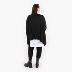 AKH 6680 Big Shirt, Black