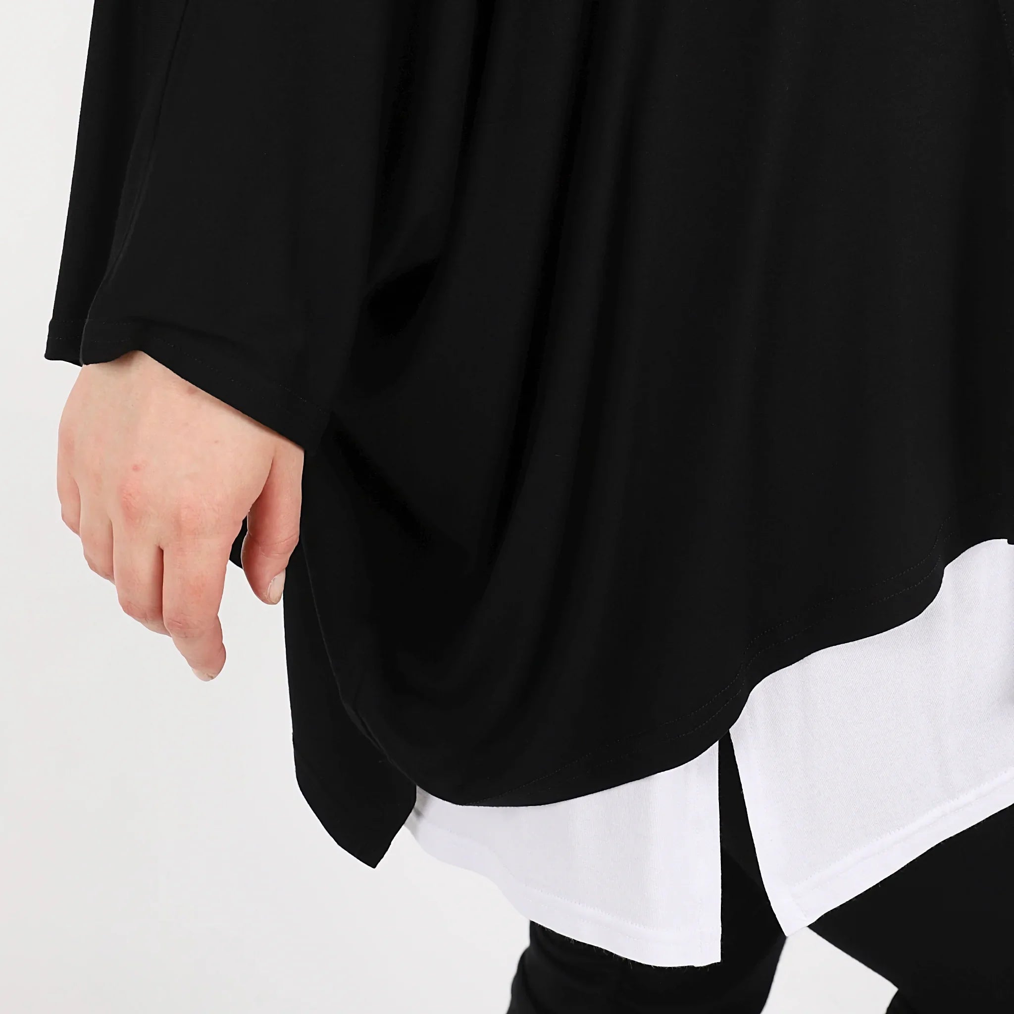 AKH 6680 Big Shirt, Black