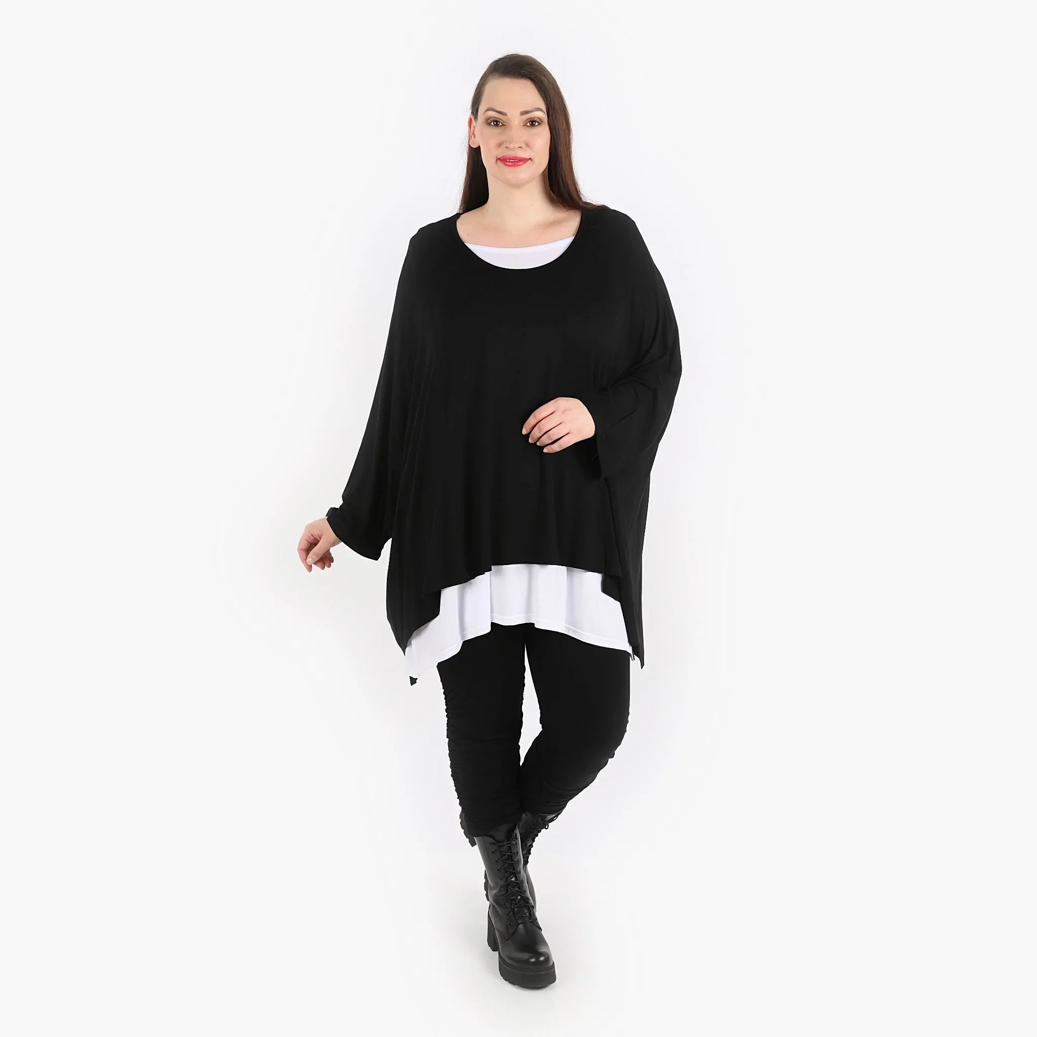 AKH 6680 Big Shirt, Black