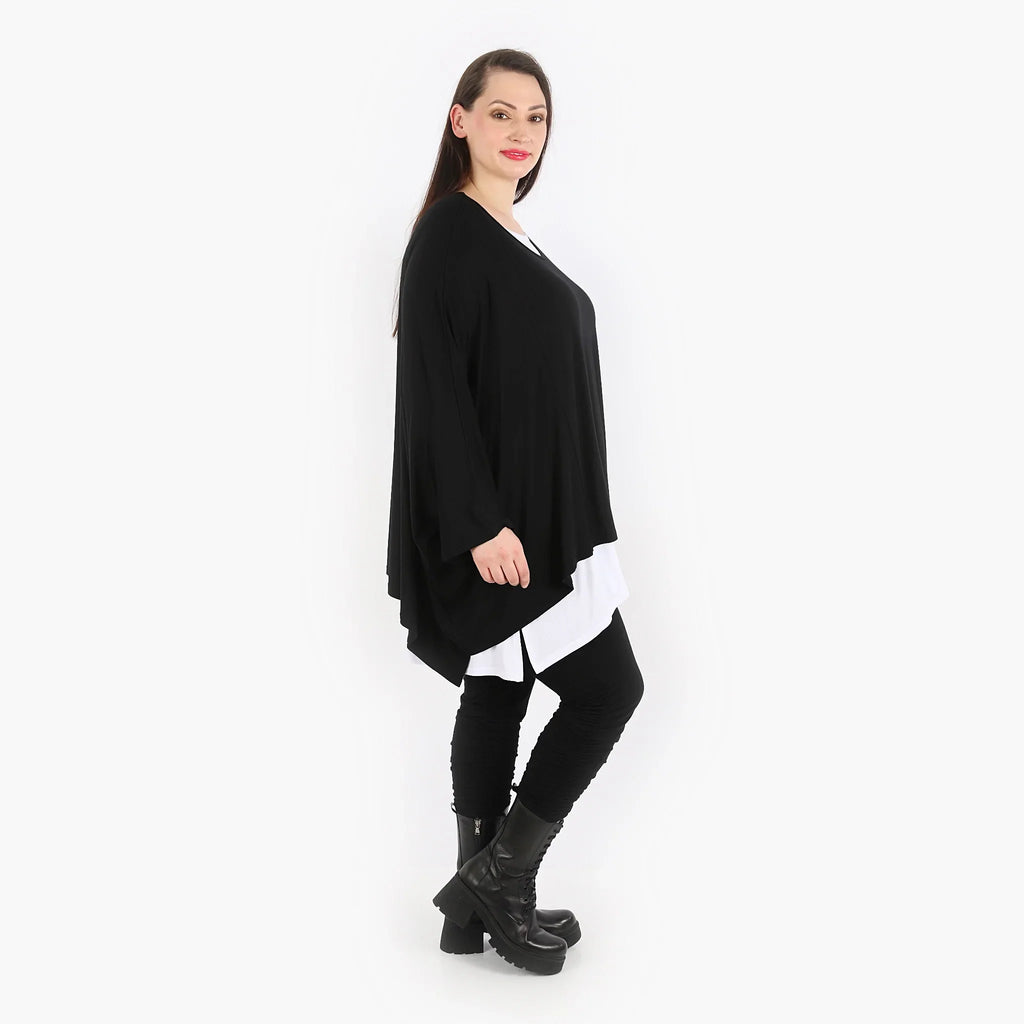 AKH 6680 Big Shirt, Black