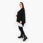 AKH 6680 Big Shirt, Black