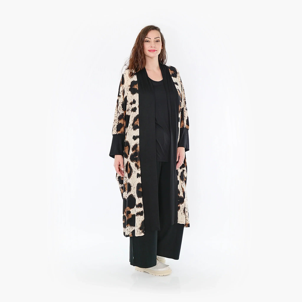 AKH Fashion Jacke 6930 Helena, Beige/Schwarz/Braun