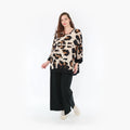 AKH Fashion Shirt 6964 Helena, Beige/Schwarz/Braun