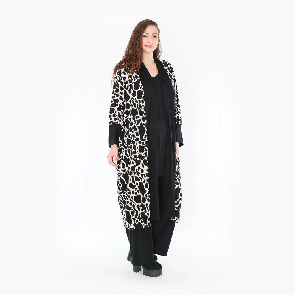 AKH Fashion Jacke 6930 Livia, Schwarz/Ecru