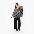 AKH Fashion Shirt 6993 Livia, Schwarz/Ecru