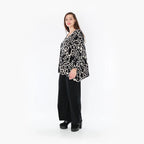 AKH Fashion Shirt 6993 Livia, Schwarz/Ecru